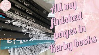 All of my finished kerby rosanes pages [upl. by Bidle]