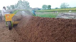 compost Turner 8059704454 [upl. by Berlyn]