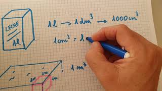 EQUIVALENCIAS LITRO DM3 CM3 Y M3 [upl. by Chavez]