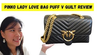 PINKO BAG REVIEW  My Channel Jumbo Alternative [upl. by Aidam751]