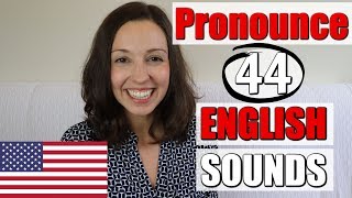 How to Pronounce ALL ENGLISH Sounds American English Lesson [upl. by Attayek]