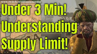 CK3  Understanding Supply Limit  Crusader Quickies [upl. by Ztirf791]