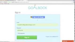 Goalbook Training Video [upl. by Hearn]