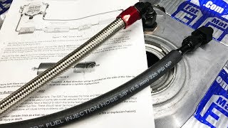 How To Properly Add A Fuel Return Line for EFI Installation [upl. by Gesner]