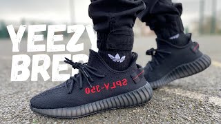 Get Em While You Can YEEZY 350 BRED Review amp On Foot [upl. by Ramilahs]