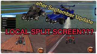 HOW TO Play Split Screen Local Coop in Rocket League since the September update ON PC [upl. by Karilynn876]