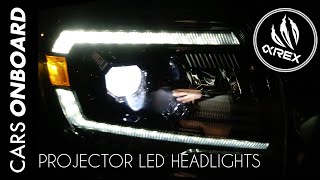 How To Install Alpharex LED Headlights for 2005  2011 Toyota Tacoma [upl. by Lavud]