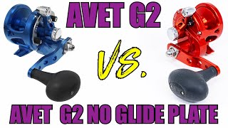 Avet G2 vs Avet G2 No Glide Plate Reels  JampH Tackle [upl. by Reginald265]