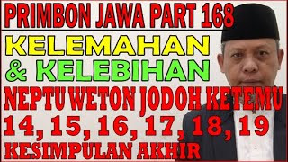 Arti Weton Jodoh Ketemu 25 Menurut Primbon Jawa [upl. by Yrag259]