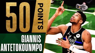 Giannis LEGENDARY 50 PTS amp 5 BLKS in MASTERFUL Close Out Performance 🤯 [upl. by Margareta]