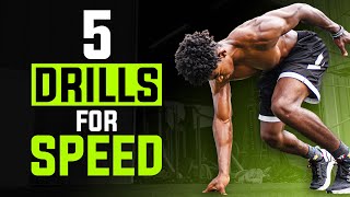 5 Best Drills For Explosive Sprint Speed [upl. by Siravrat]