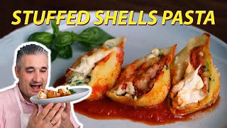 How to Make STUFFED SHELLS PASTA Like an Italian [upl. by Yerggoeg]