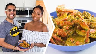 How To Make Tobago Curry Crab amp Dumplings  Foodie Nation [upl. by Miranda228]