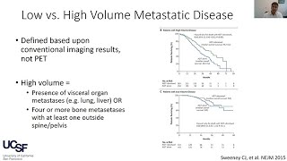 Untreated Metastatic Prostate Cancer  2021 Prostate Cancer Patient Conference [upl. by Ityak]