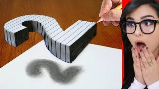 How To Draw 3D ART illusion On Paper [upl. by Yennek724]