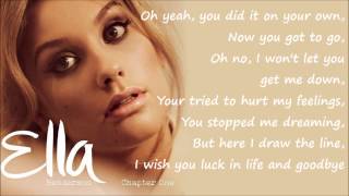 Ella Henderson  Missed Official Studio Version Lyrics on Screen Full Length New [upl. by Inaffit671]