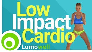 Low Impact Cardio Workout For Beginners  Standing Exercises  30 Minutes [upl. by Kuth]