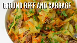 GROUND BEEF AND CABBAGE [upl. by Ainaj878]