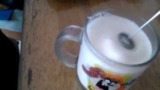 Aerolatte Review Frothing Cold Milk In Under 1 Minute [upl. by Mathis]