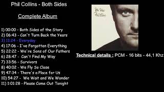 Phil Collins  Both Sides Full Album [upl. by Dlanar]