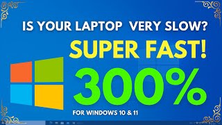 My Laptop is Very Slow Fix  SpeedUp Windows 10 300 More [upl. by Llemmart55]