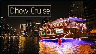 Dhow Cruise Dinner Dubai  Rayna Tours [upl. by Halonna149]