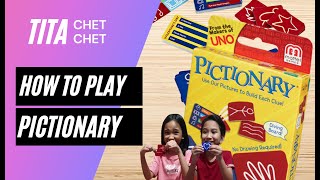 How to Play Pictionary Card Game [upl. by Georgy]