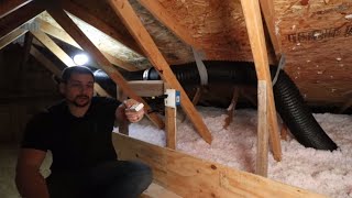 How To Install A Exhaust Fan DIY [upl. by Anigger]