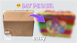 📦 How to make the easiest piñata [upl. by Prent]