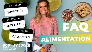 MES CONSEILS ALIMENTATION quantités calories flexitarien jeûne [upl. by Yenor]