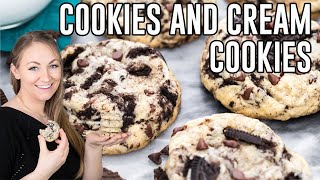 How To Make Cookies and Cream Cookies [upl. by Bannerman718]